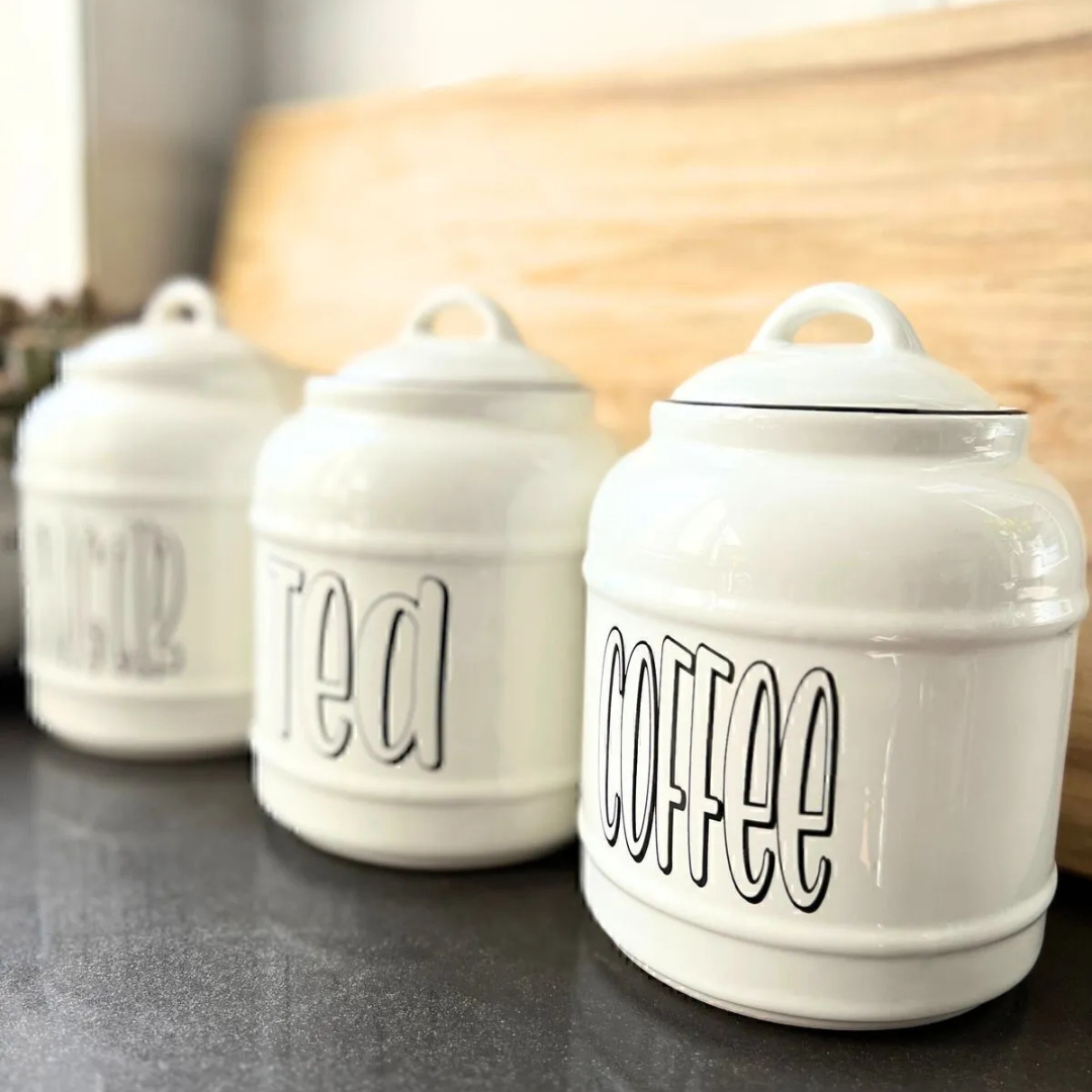 Ceramic Jars Set