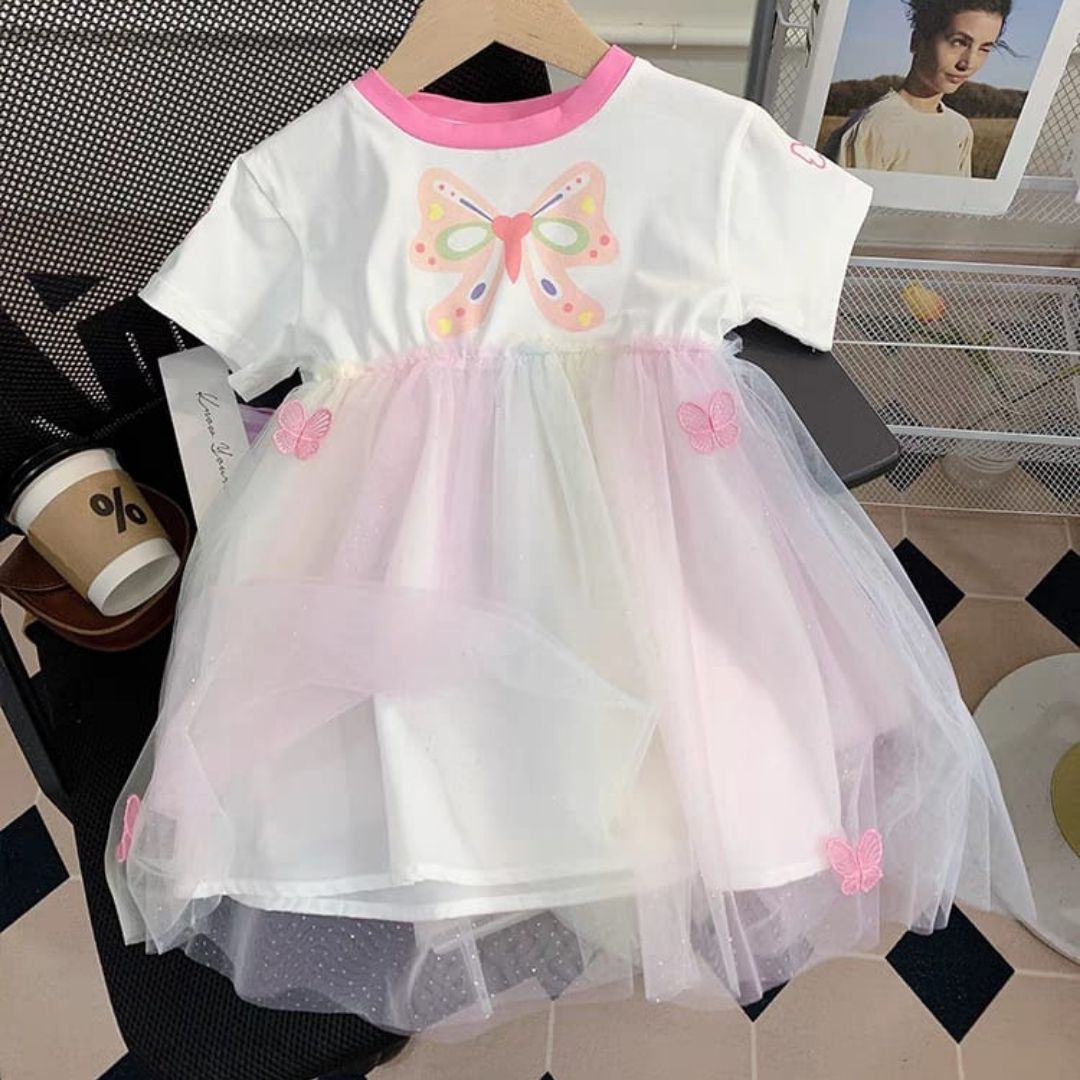 Butterfly tutu dress