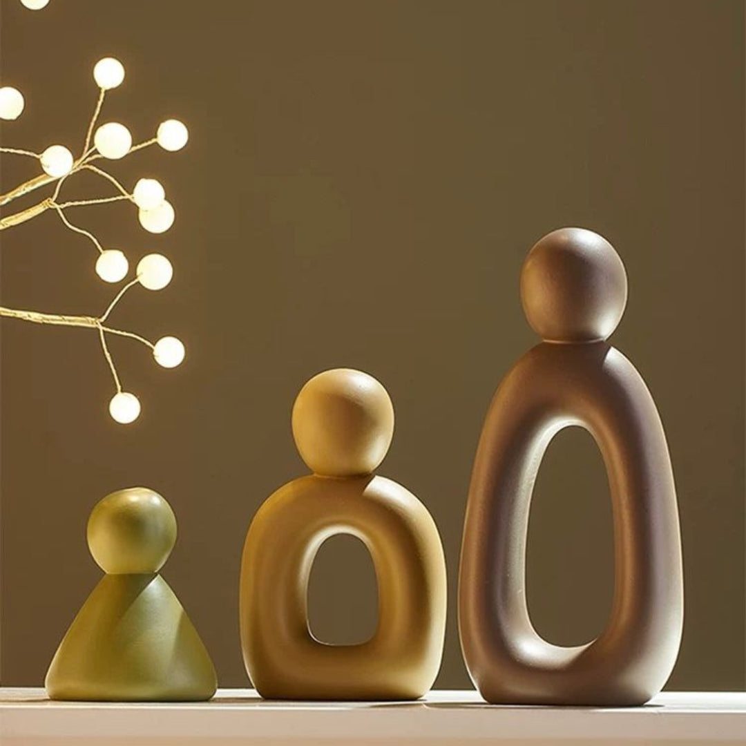 Trio Family Sculpture