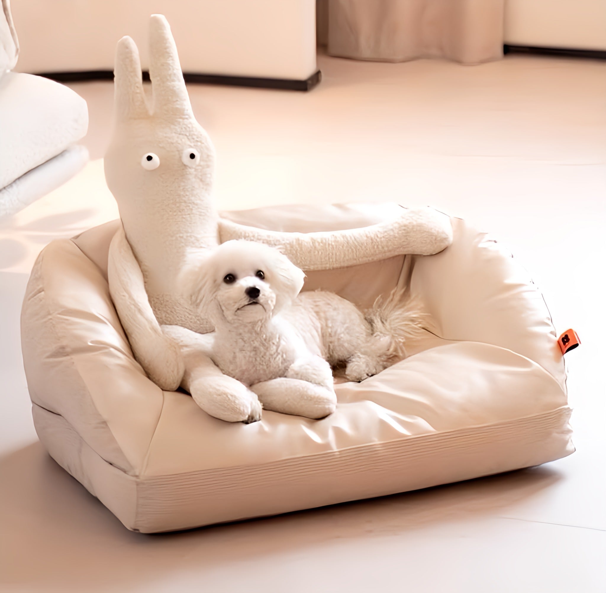 Sofa for Dogs with Removable Toy