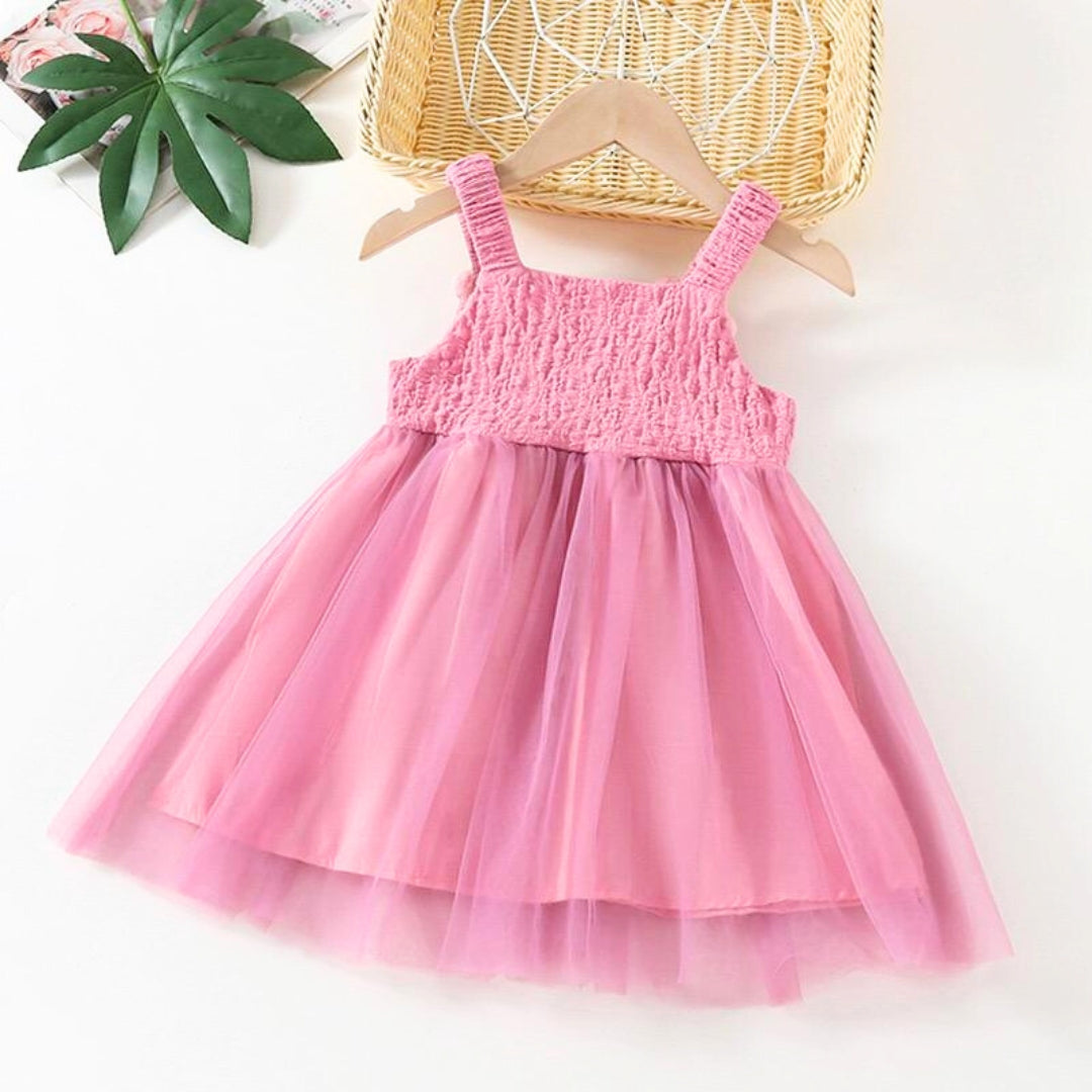 Flowers Tulle Dress