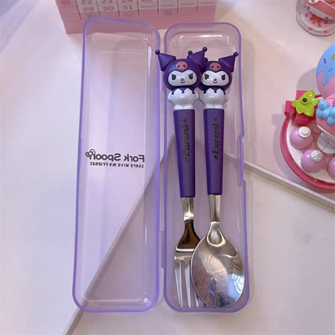 Lunch box cutleries
