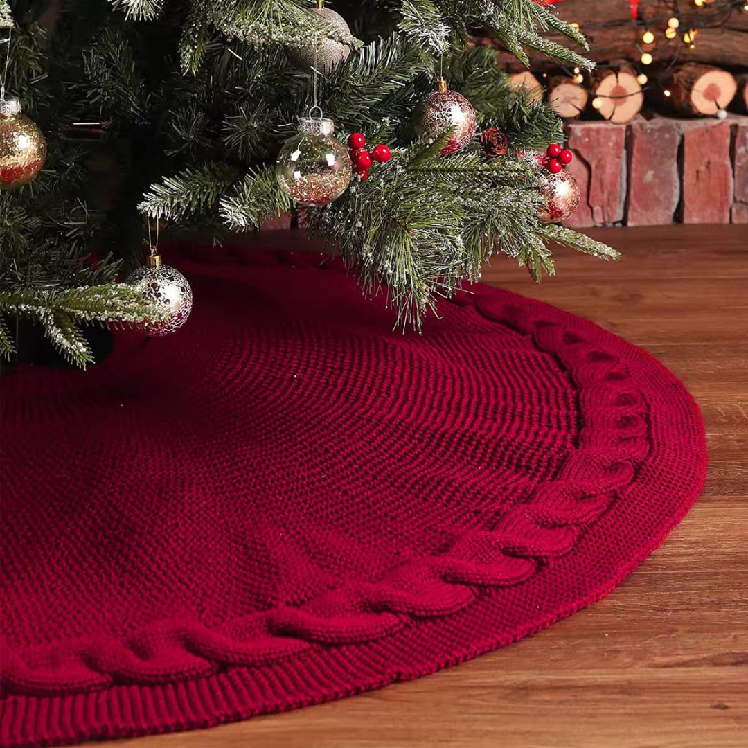 Under Christmas tree decoration