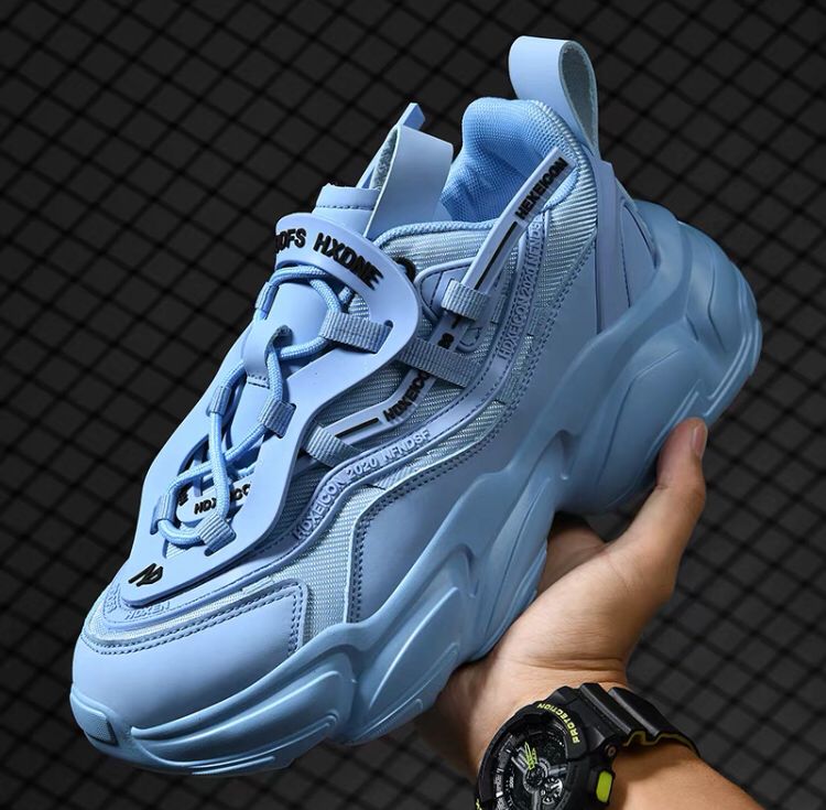 PODFS Blue Chunky Sneakers