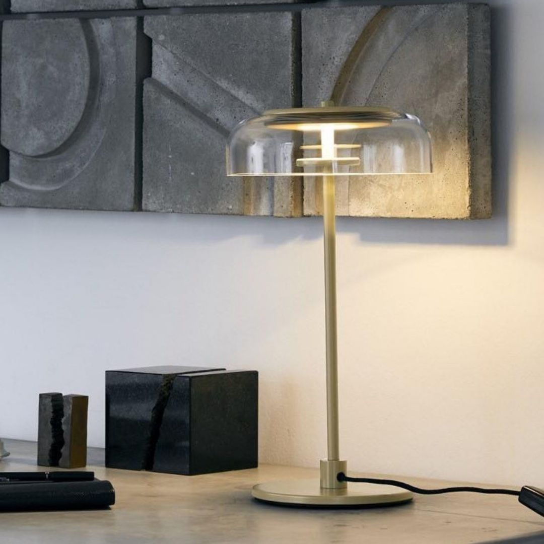 Glass Led Table Lamp