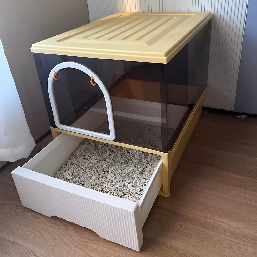 Transparent Large litter Box