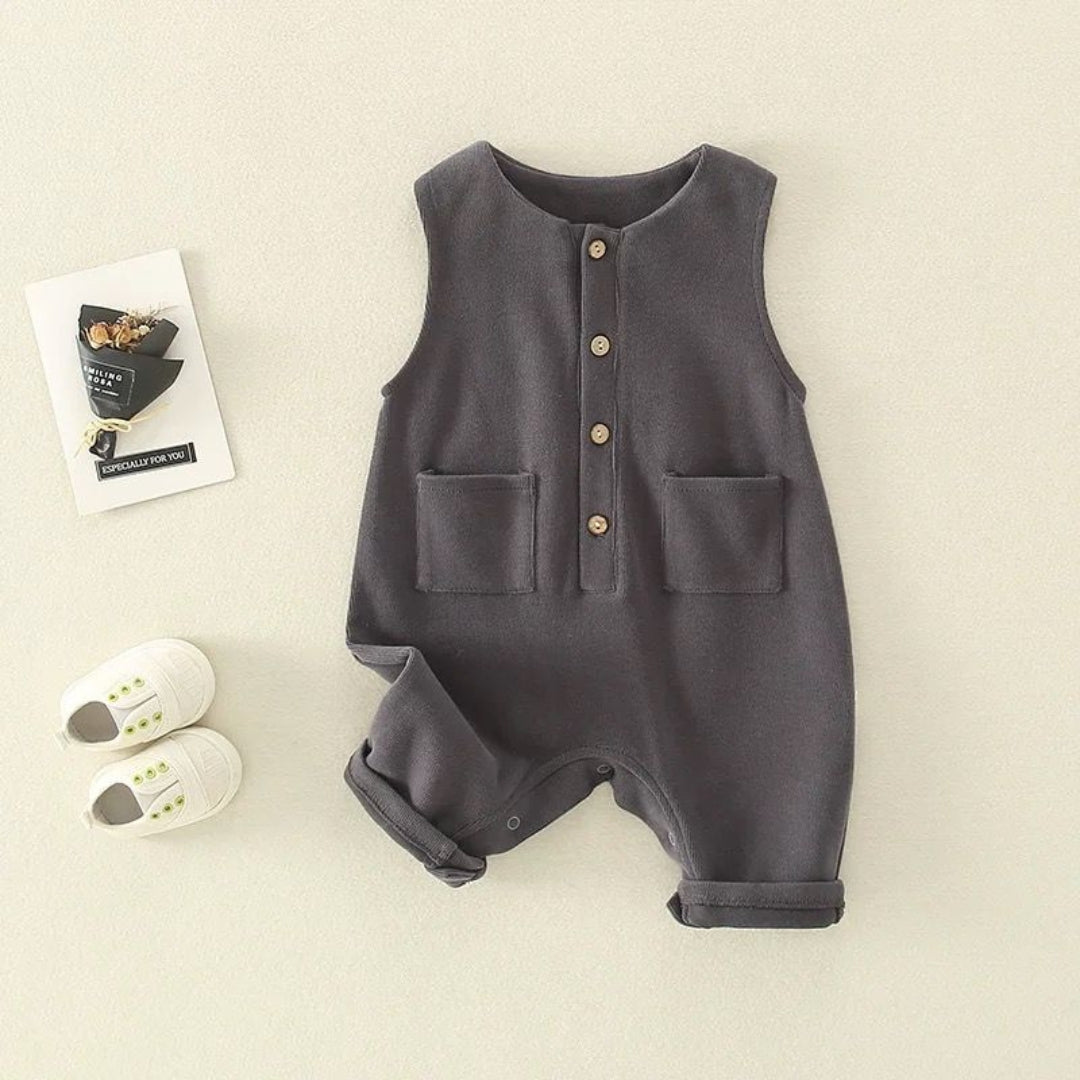 Buttoned Overall
