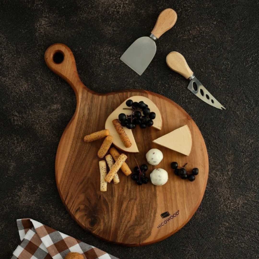 Walnut Wood Round Model Cutting Board