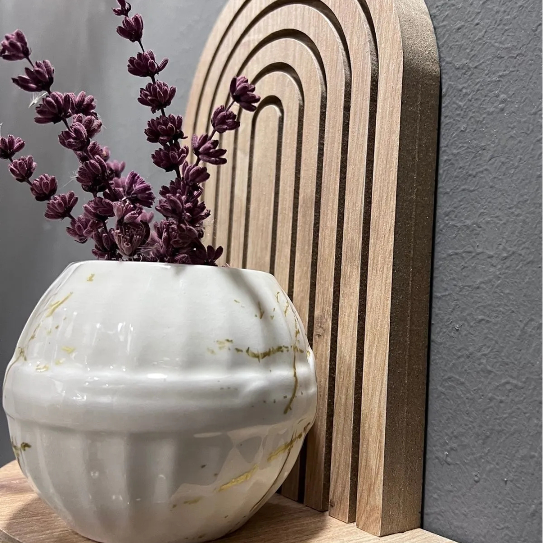 Oak Decorative Wall Shelf