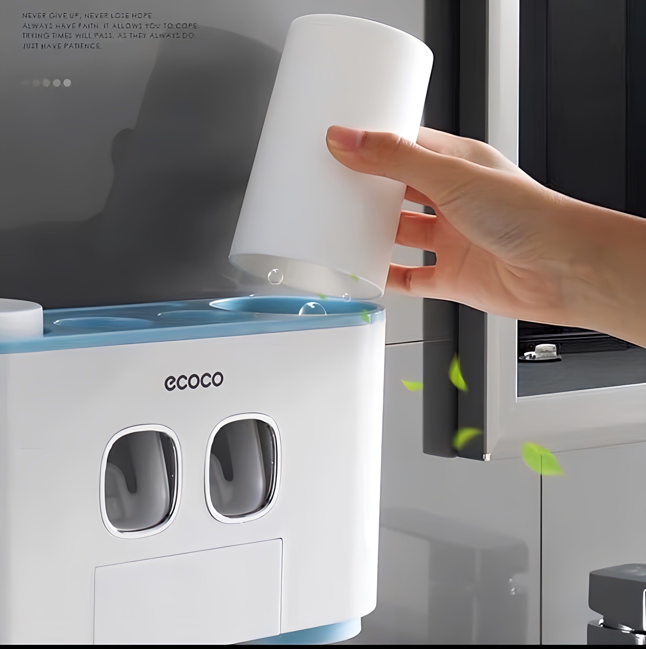 Ecoco Wall-mounted Toothpaste Dispenser