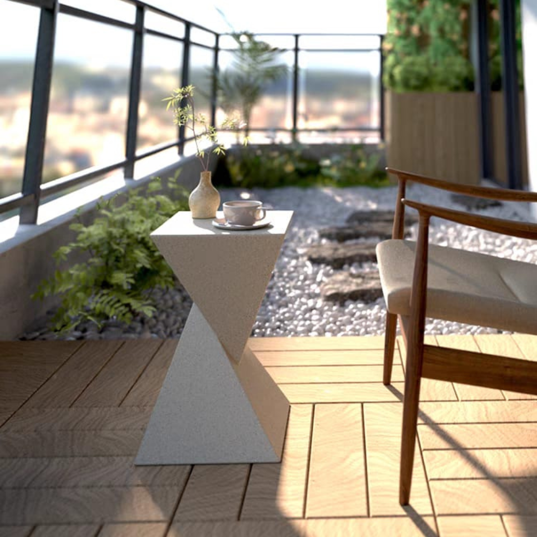 Triangle coffee table