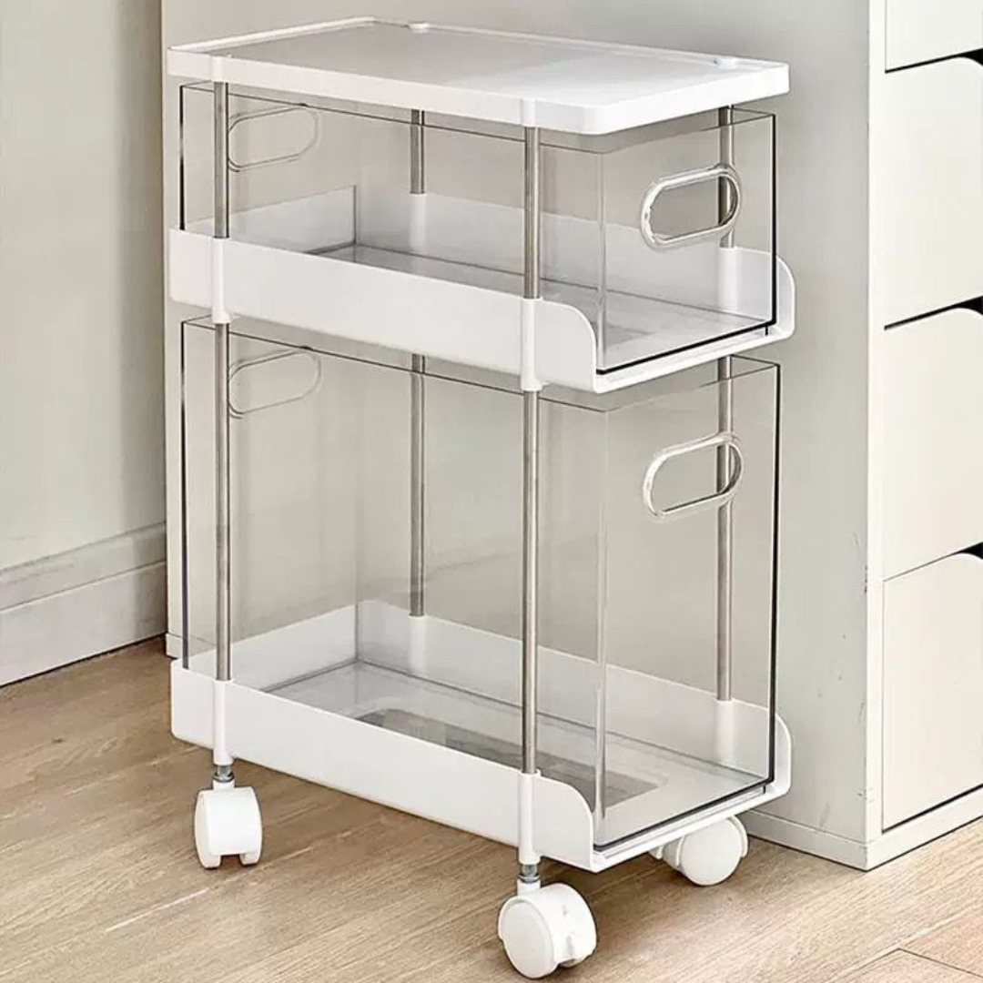 The storage cabinet organizer