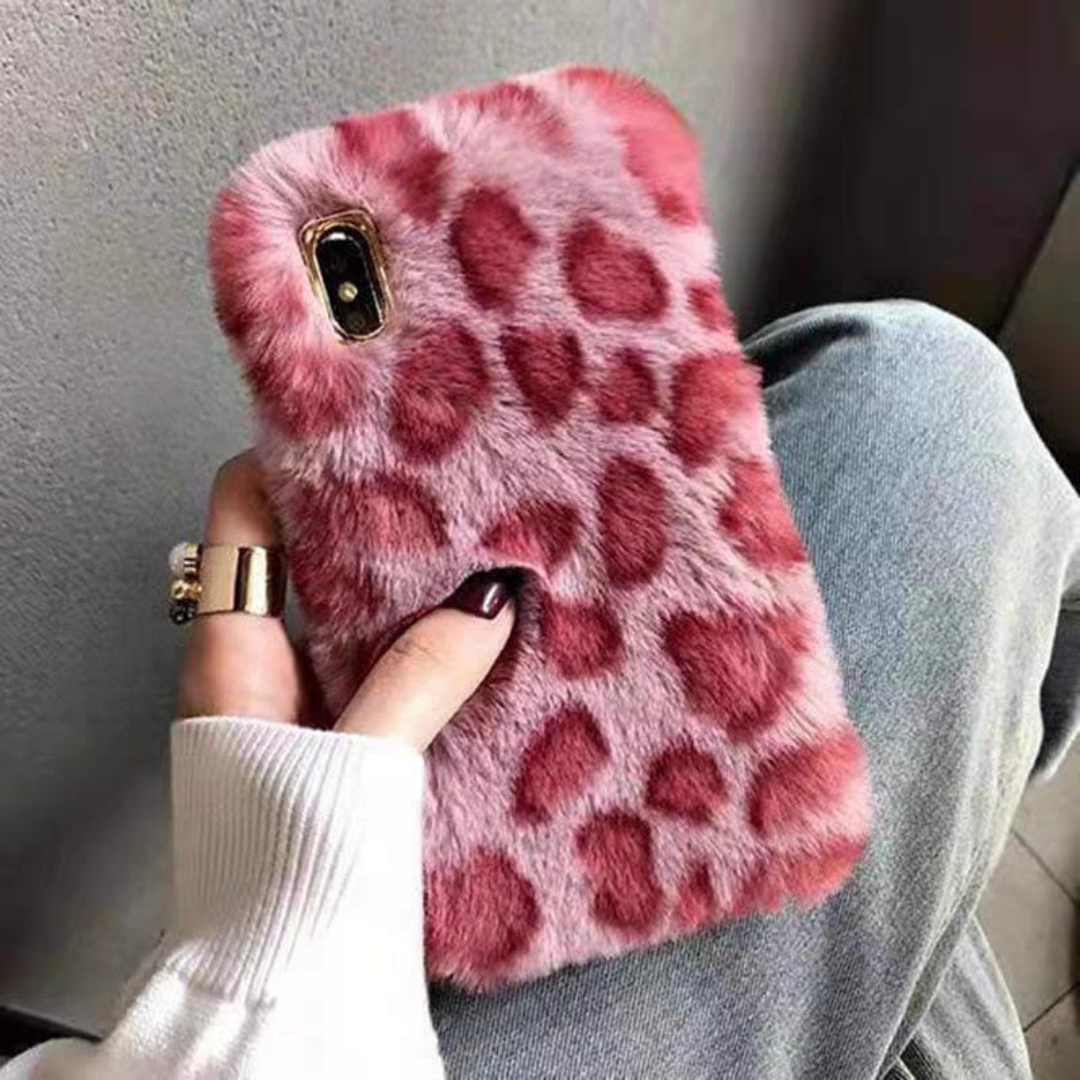 Tiger print phone cover