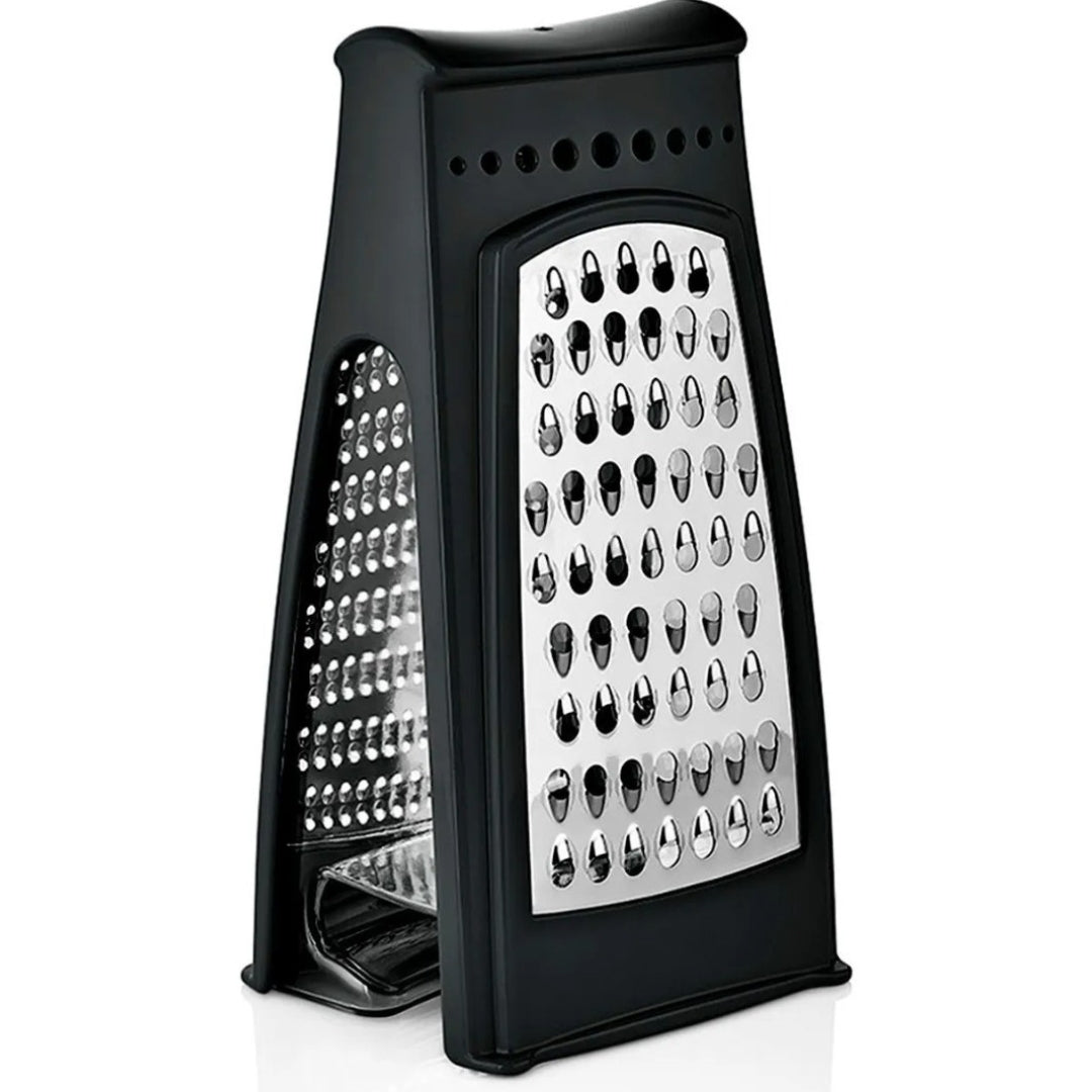 Double sided chamber grater