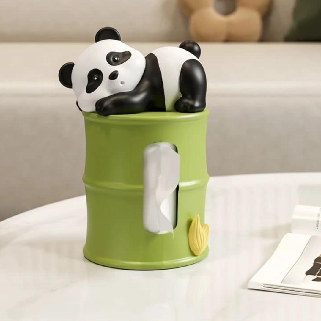 Panda Tissue Box