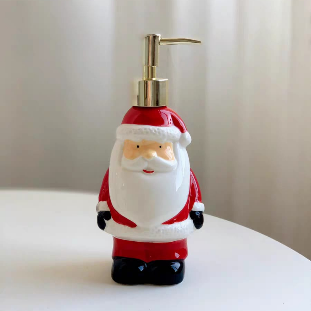 Christmas soap dispenser