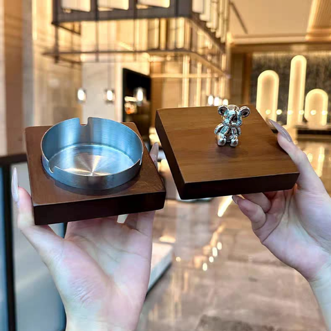 Bear ashtray