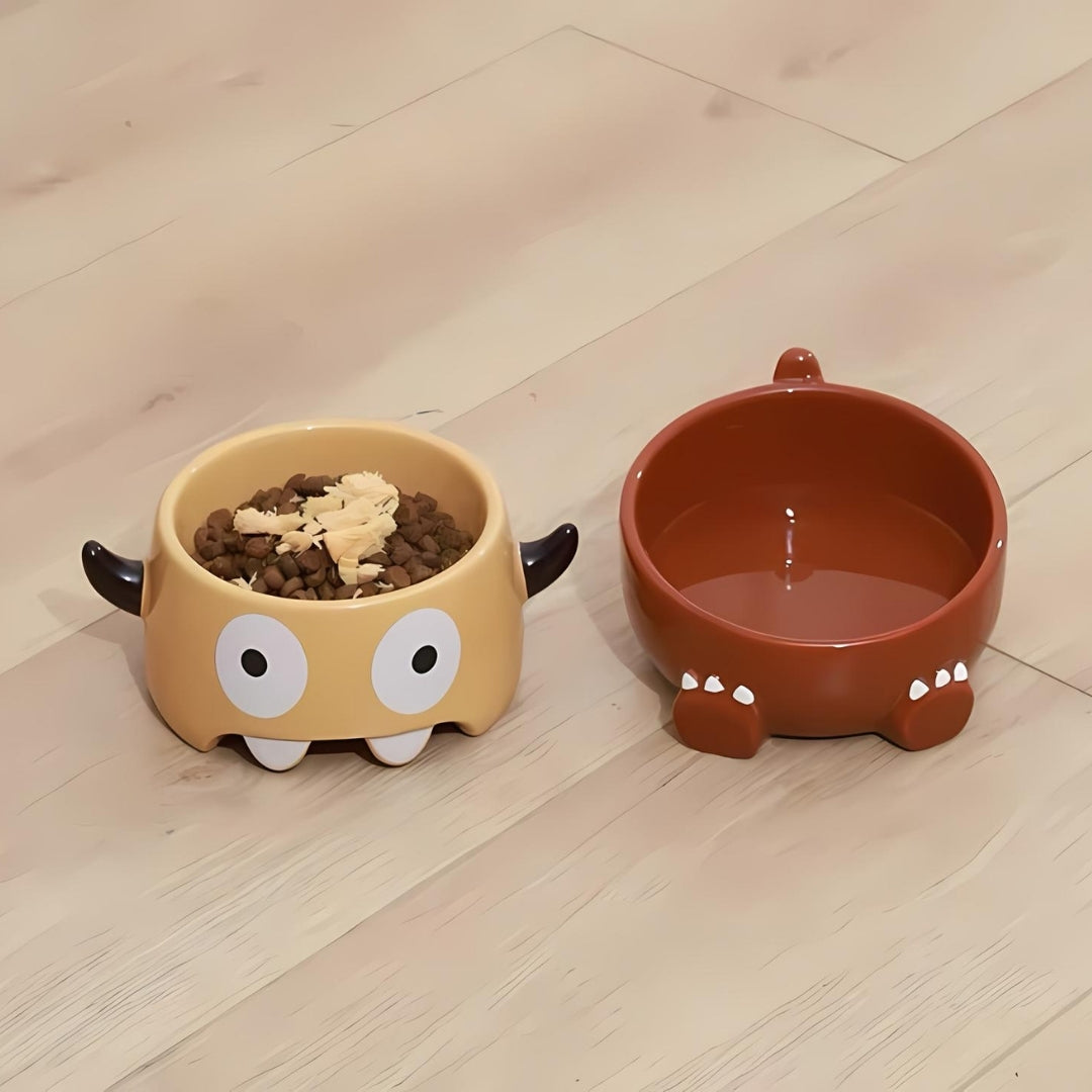 Cute Animal Pet Bowl Set