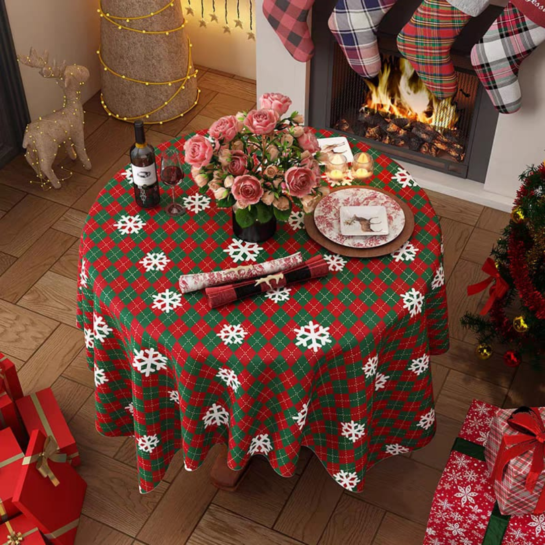 Christmas table cloth