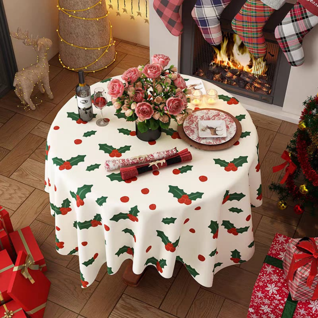 Christmas table cloth