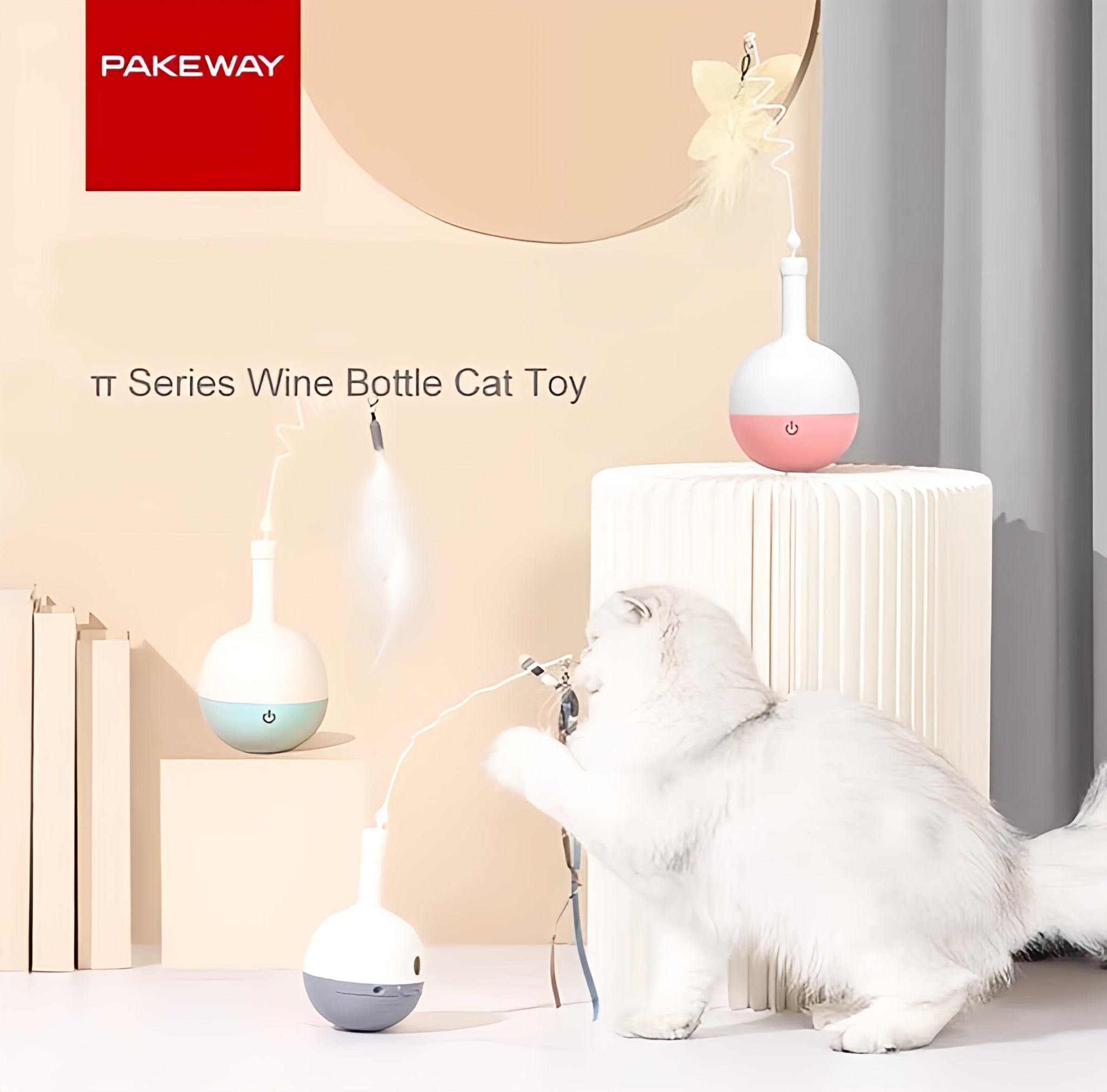 Automatic Cat Toy Bottle