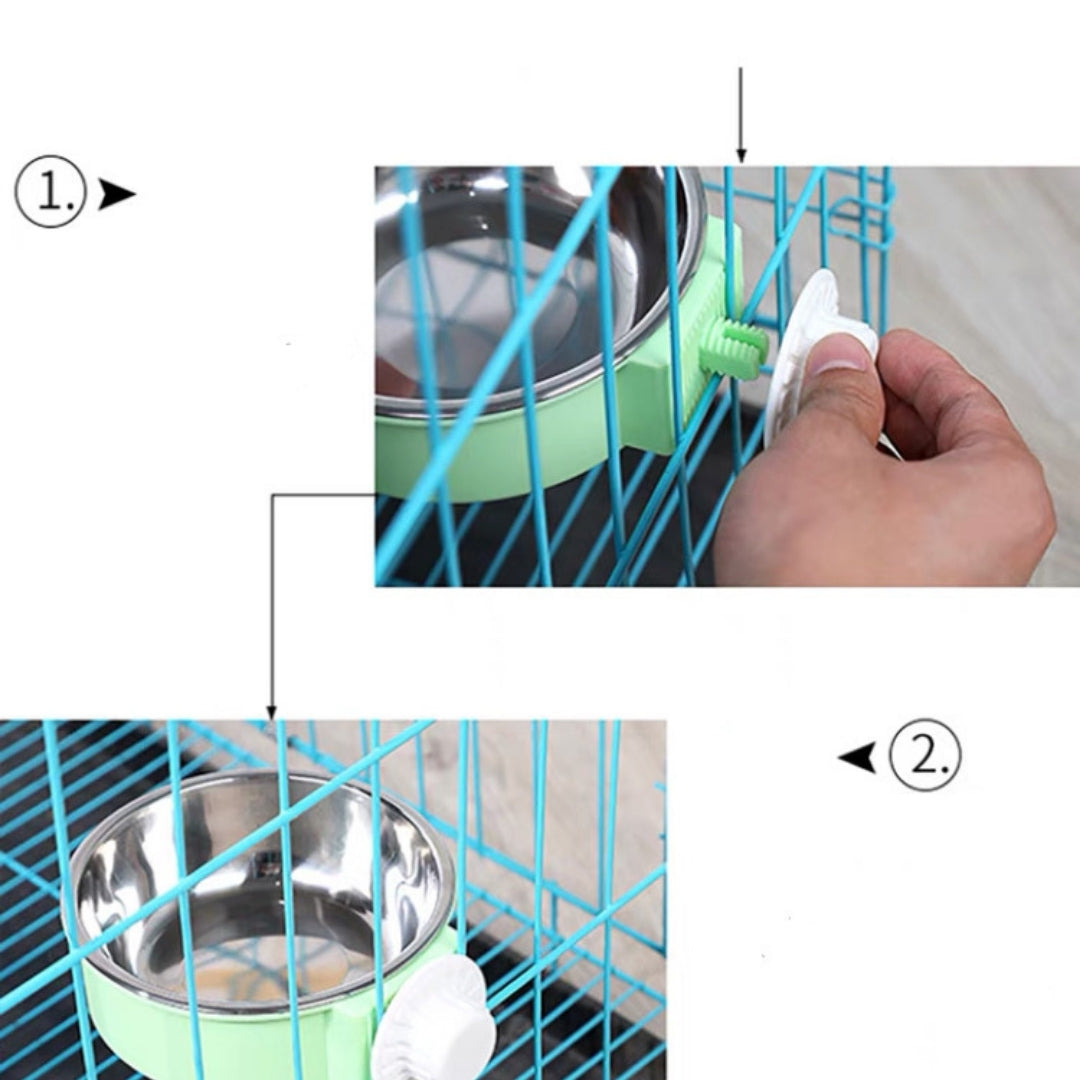 Pet Hanging Feeding Bowl