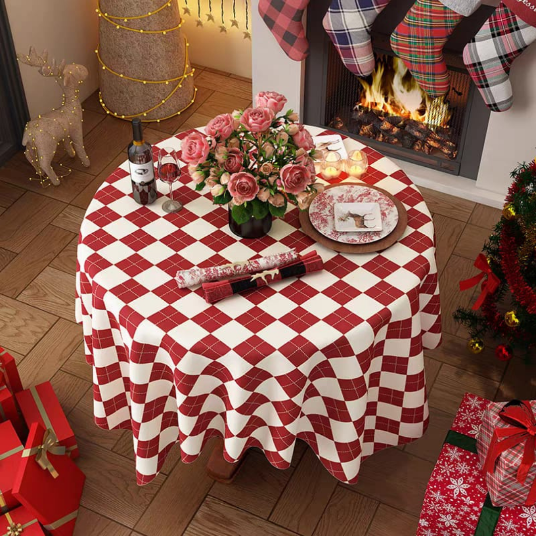 Christmas table cloth