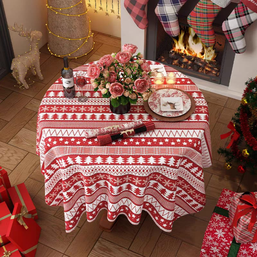 Christmas table cloth