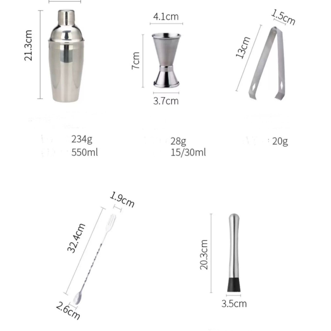 The 5 pcs drinks maker set