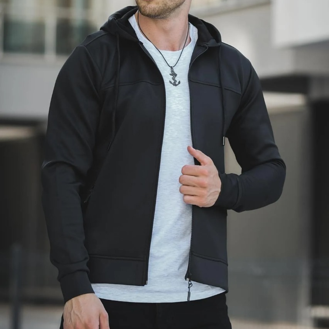 Sporty Zippered Jacket