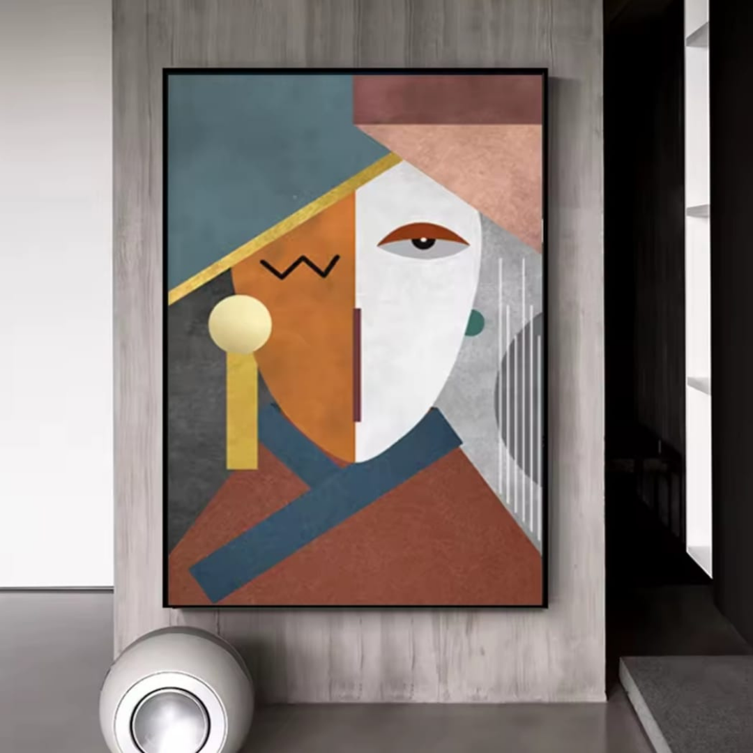 Mind and body canvas painting