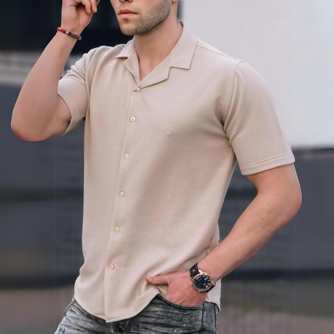 Beige Men's Shirt