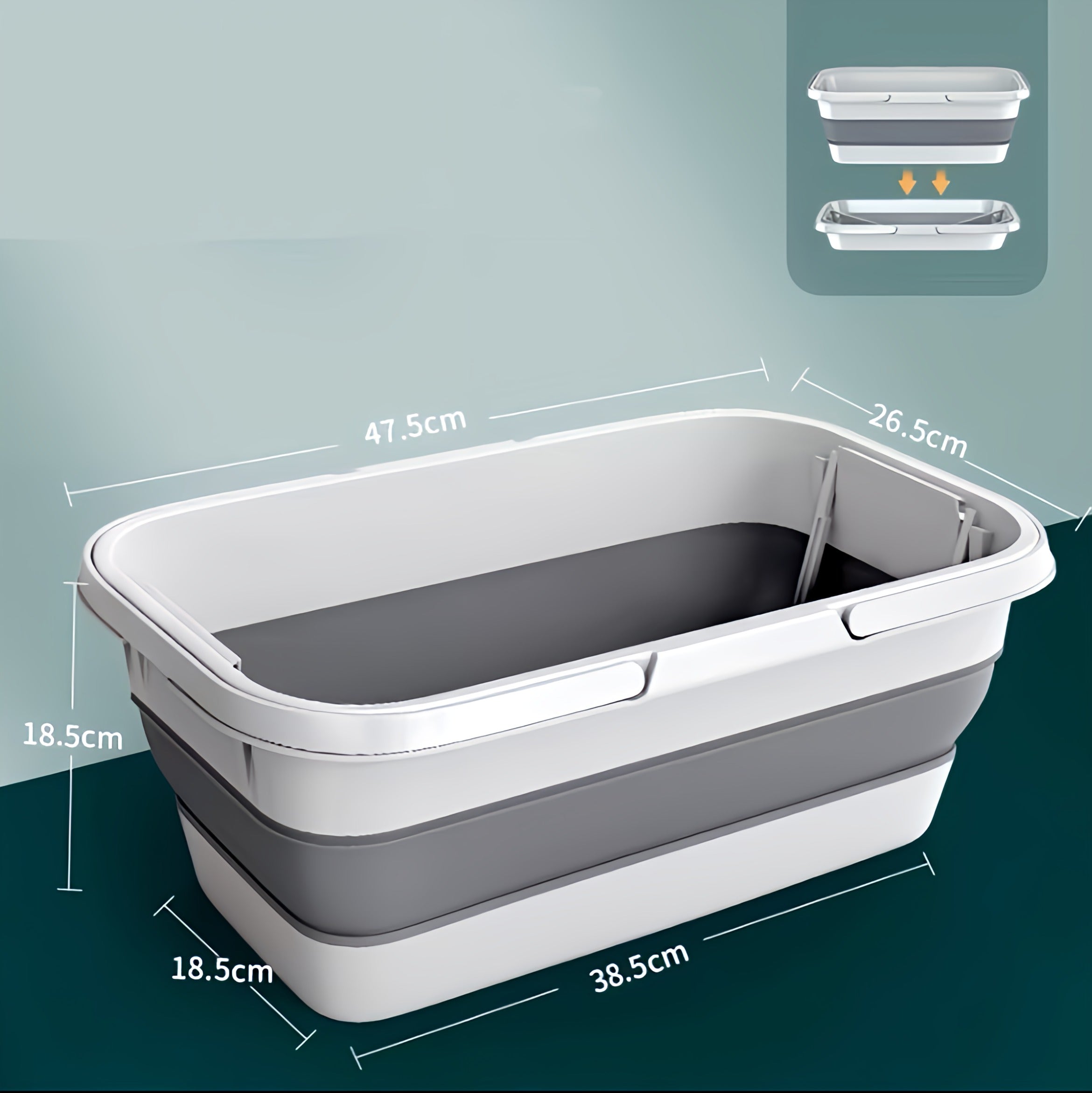 Foldable Space Saver Basket