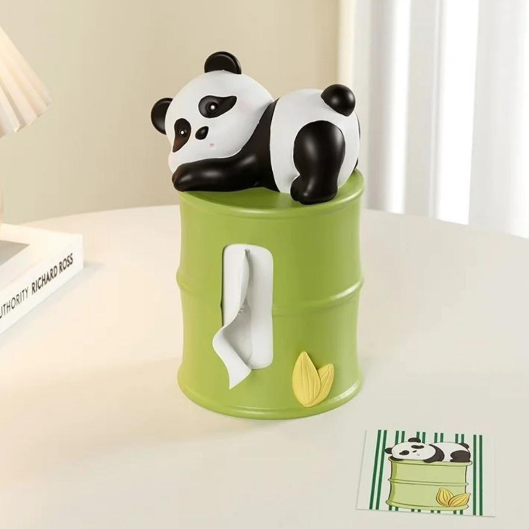 Panda Tissue Box