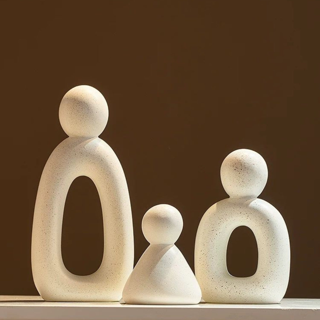 Trio Family Sculpture