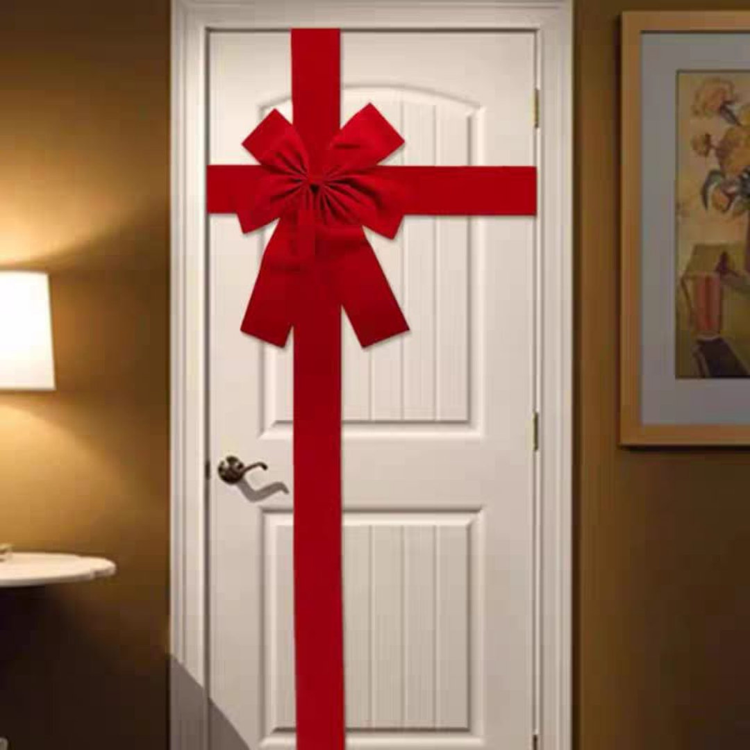 Christmas door decoration