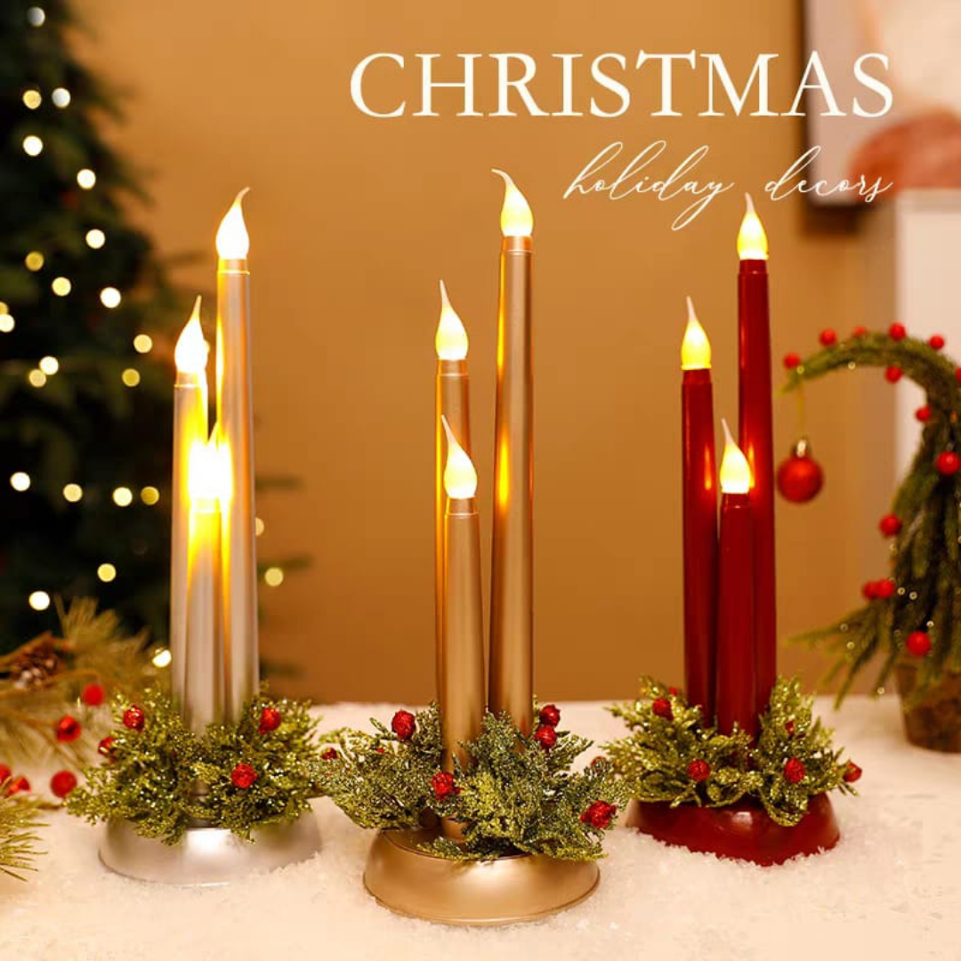 Christmas electric candle