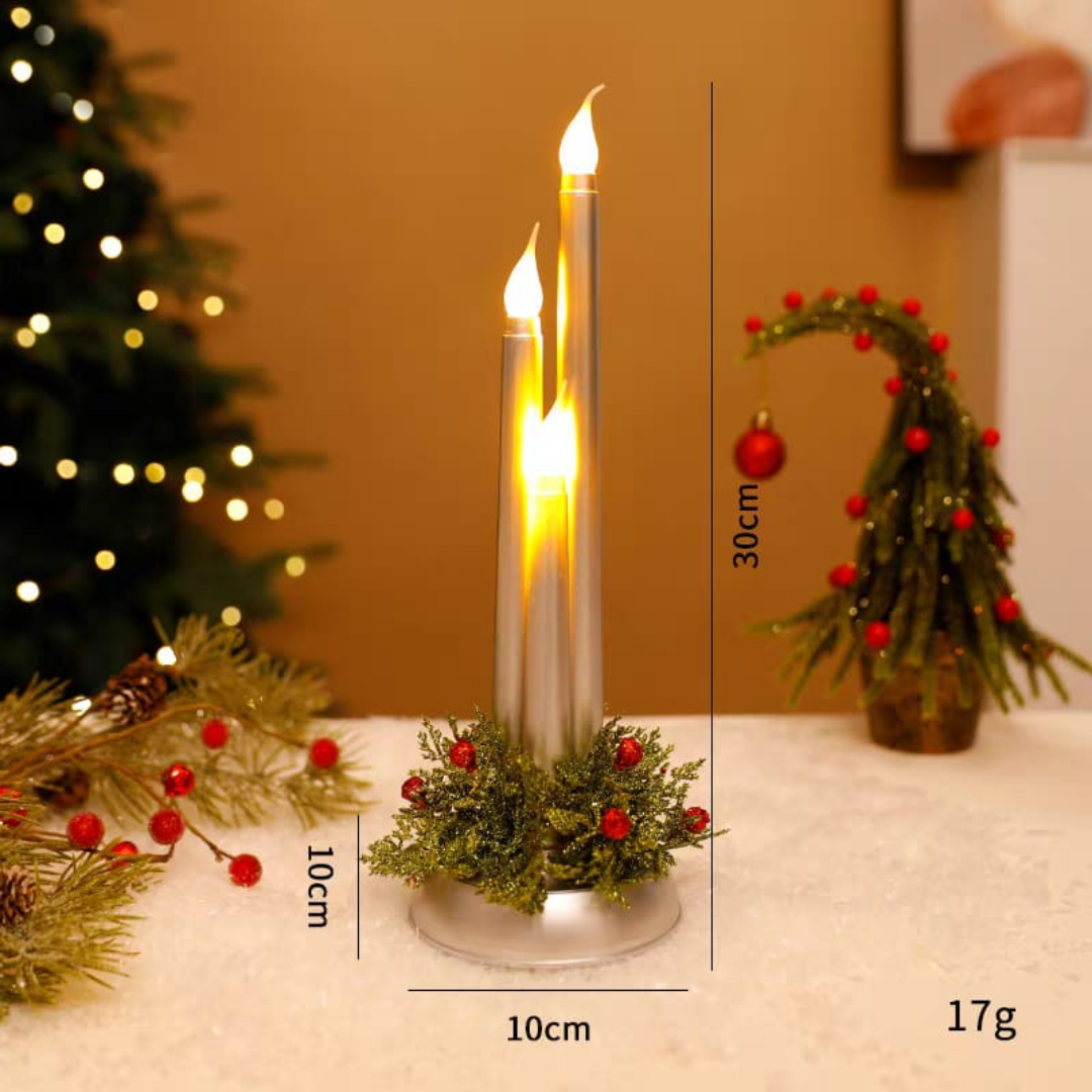 Christmas electric candle