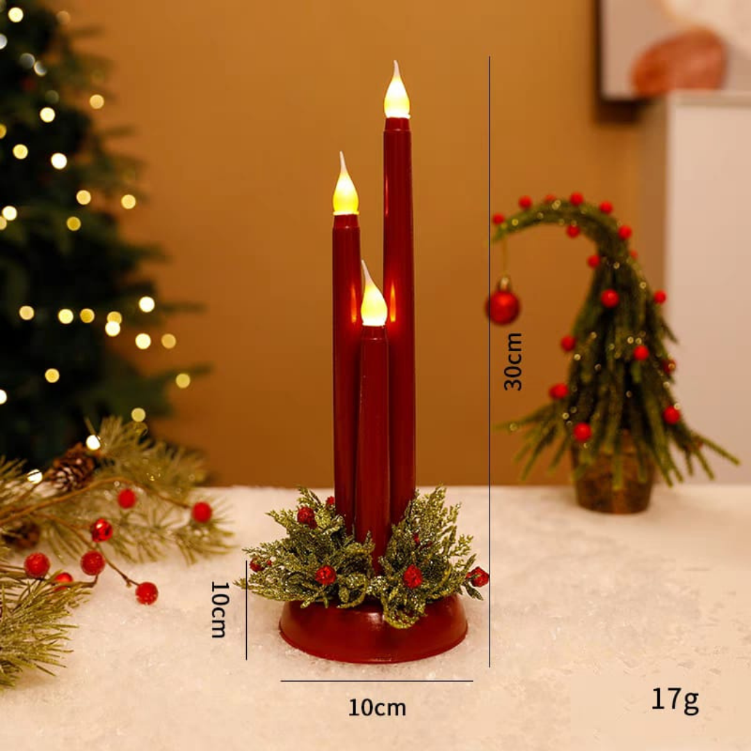 Christmas electric candle