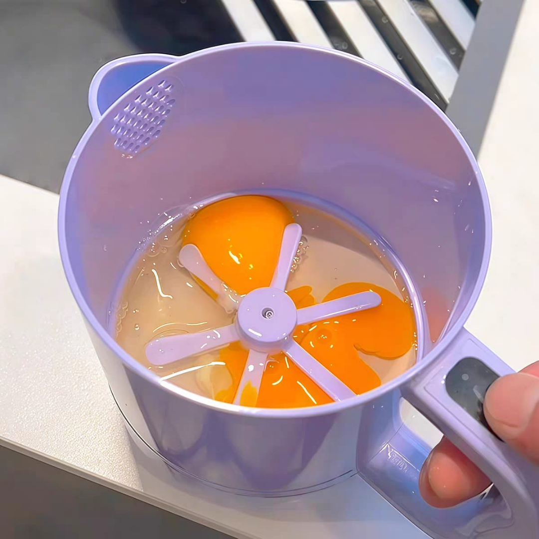 Electric egg shaker