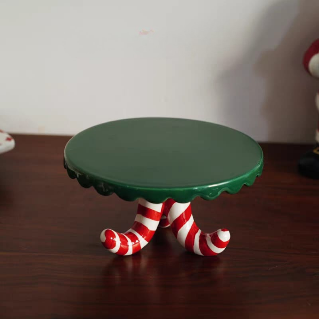Christmas cake stand