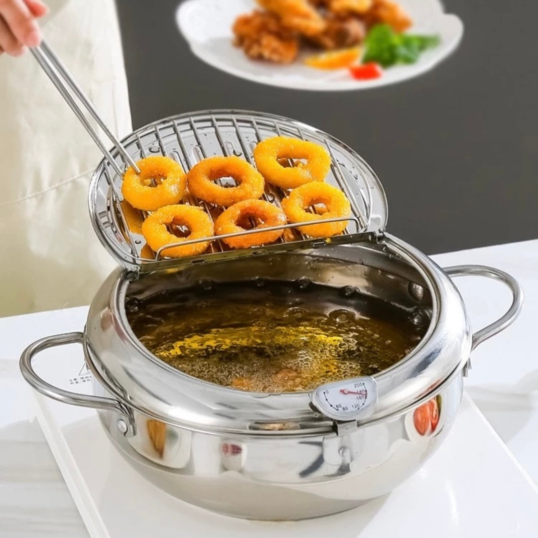 Deep Frying Pot