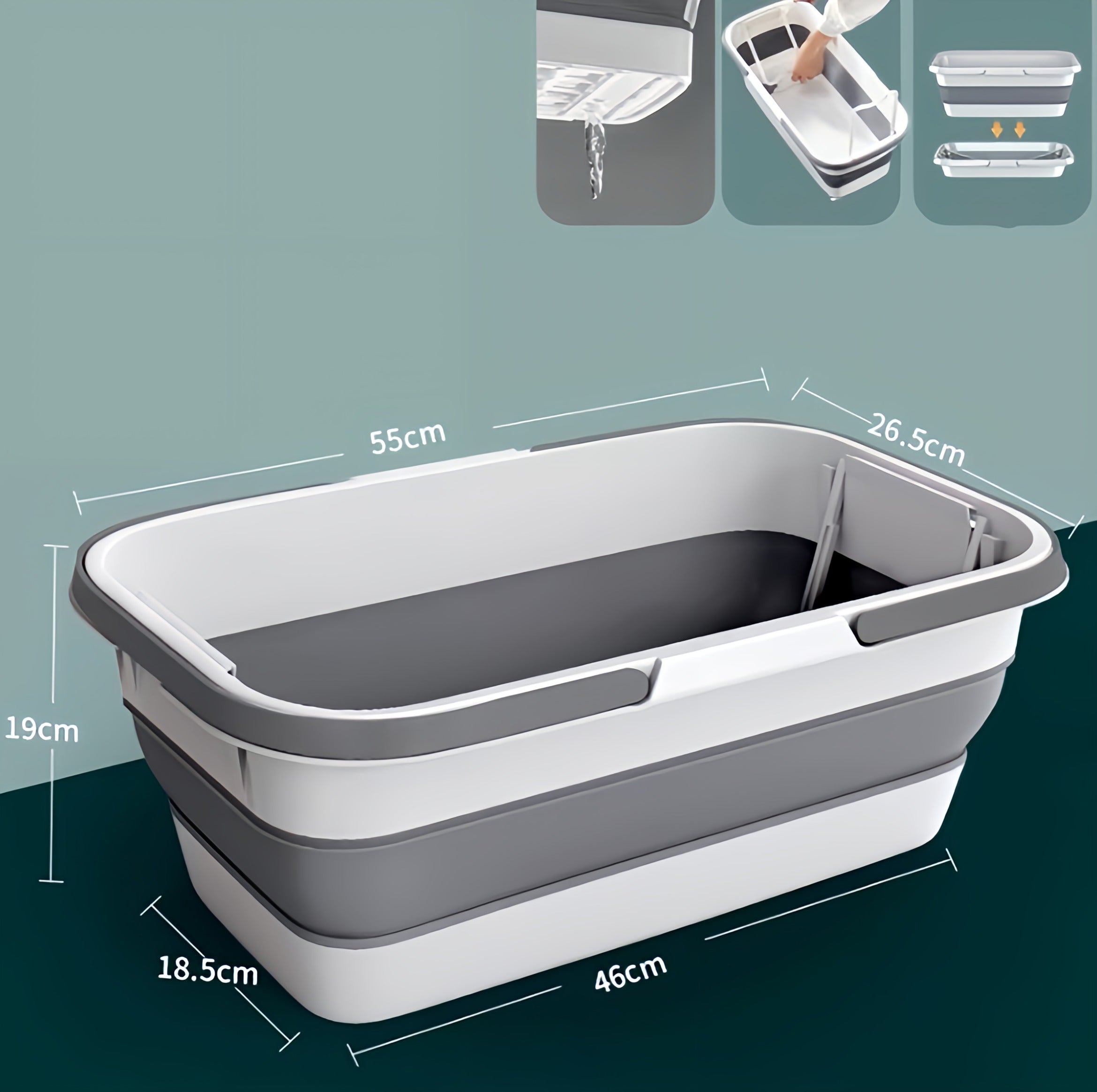 Foldable Space Saver Basket