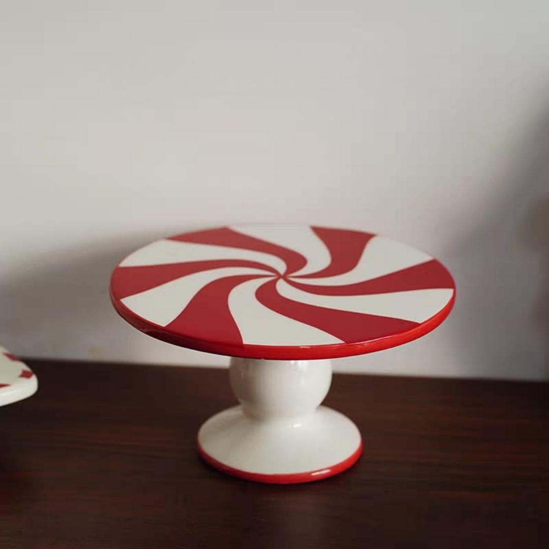 Christmas cake stand