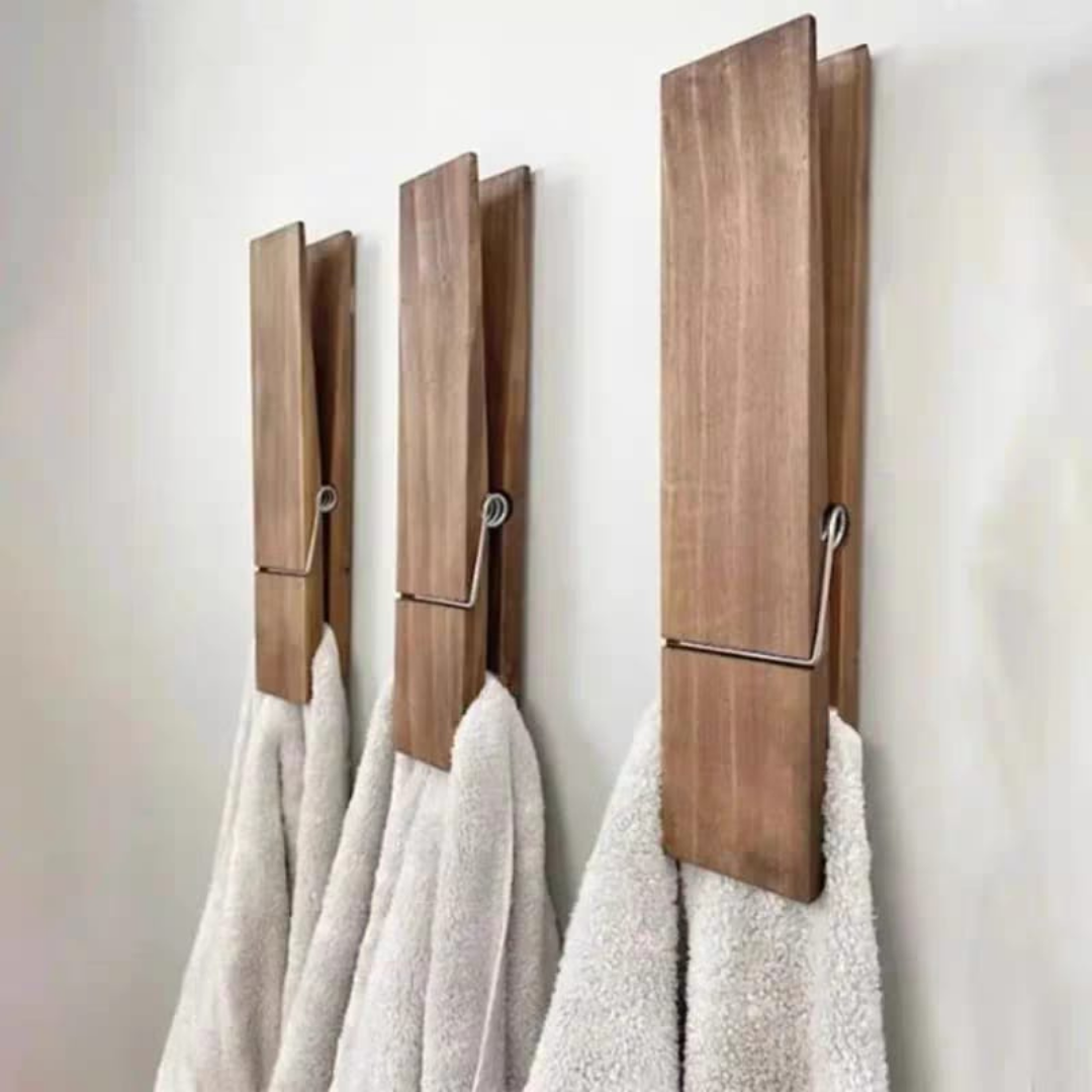 Clothes and towel hanger