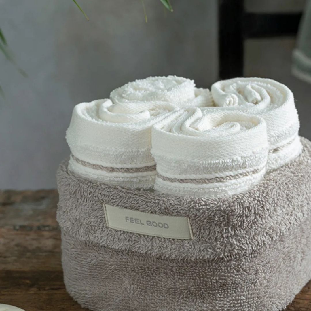 The Cotton 4 pcs hand towel set