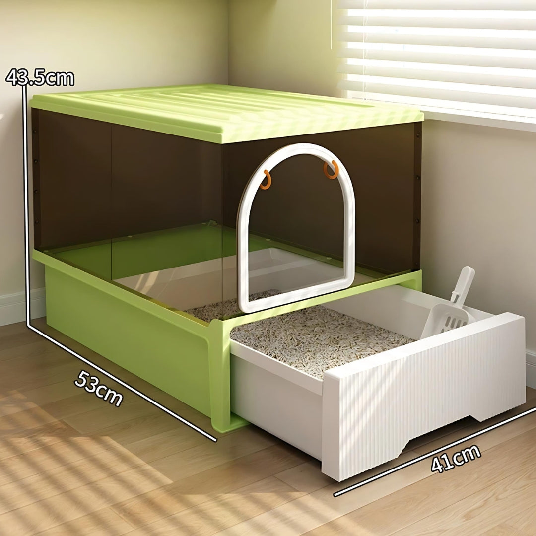 Transparent Large litter Box