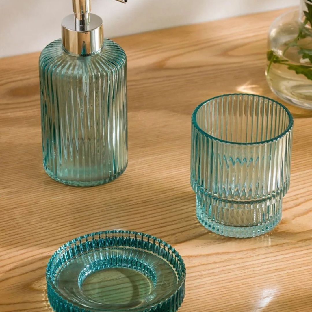 Glass Bathroom Set