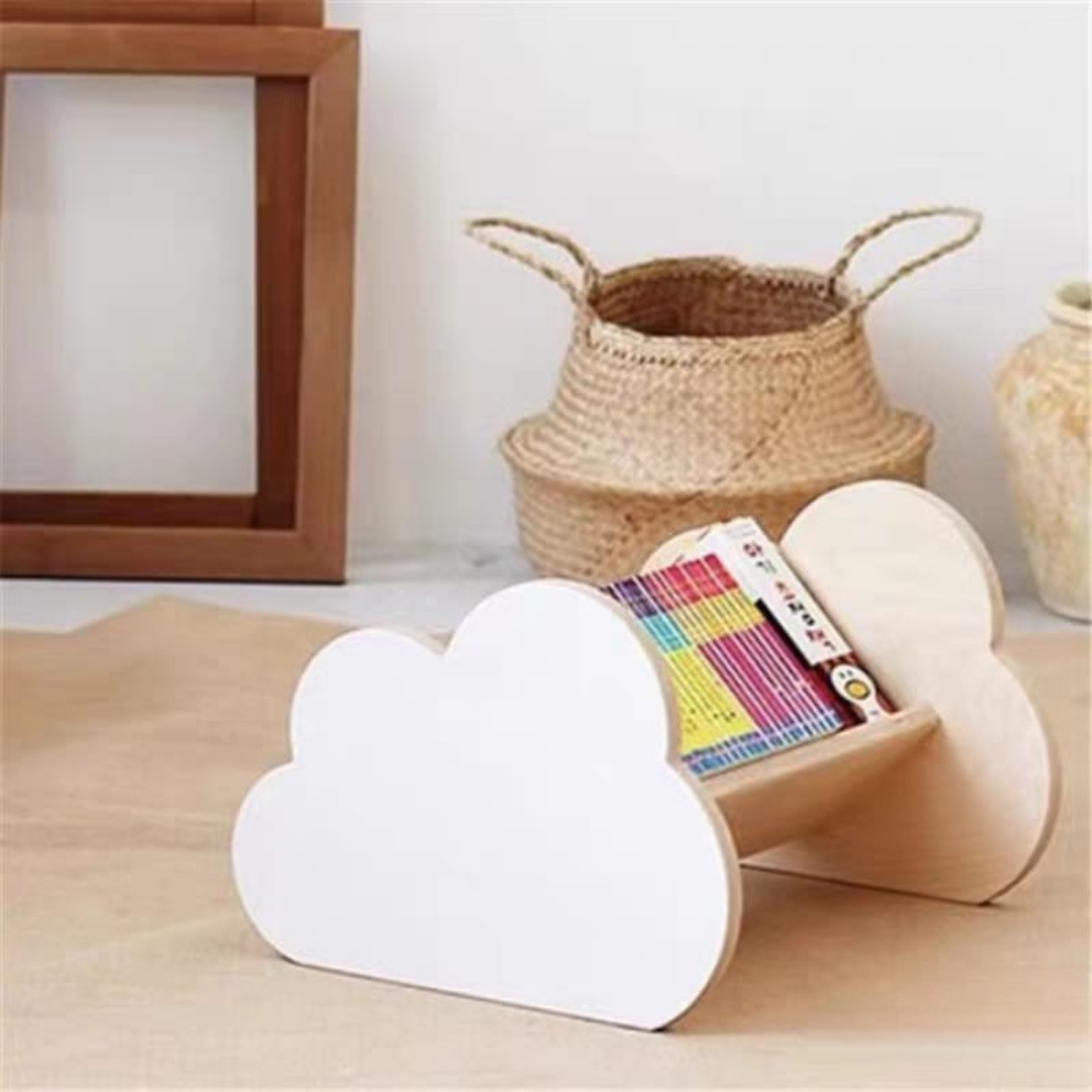 Kids room book organizer