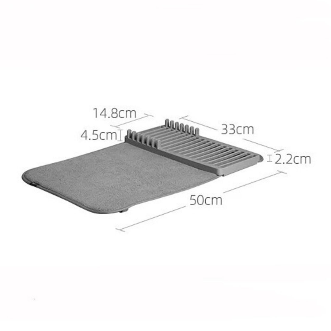 Foldable Dish Draining Mat